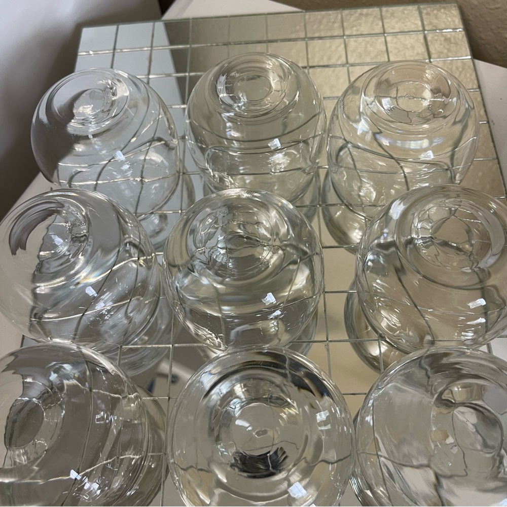 Princess House Roly Poly Cocktail Punch Cups 12 In Box - Picture 9 of 12
